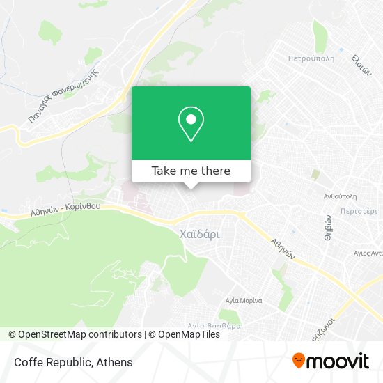 Coffe Republic map