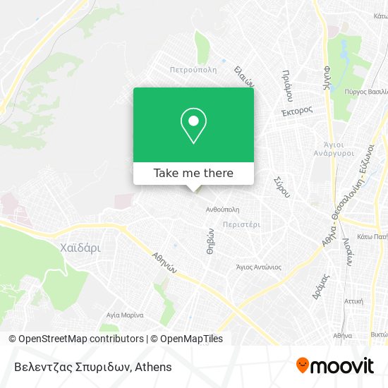 Βελεντζας Σπυριδων map