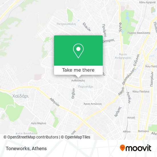 Toneworks map