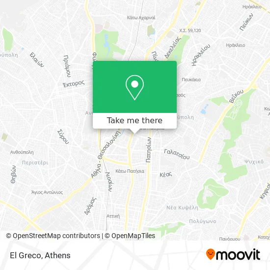 El Greco map