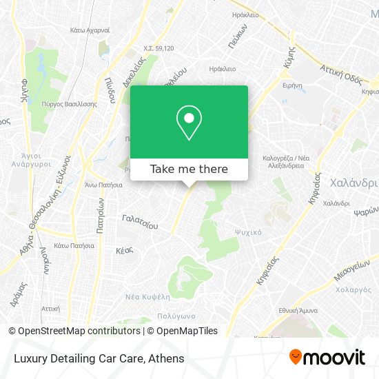 Luxury Detailing Car Care map