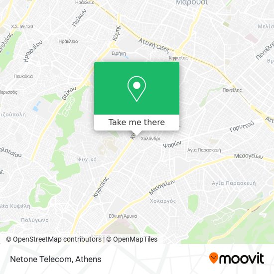 Netone Telecom map