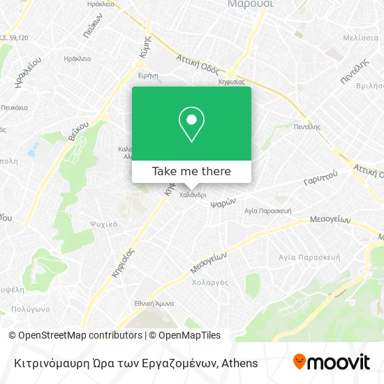 Κιτρινόμαυρη Ώρα των Εργαζομένων map