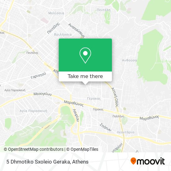 5 Dhmotiko Sxoleio Geraka map