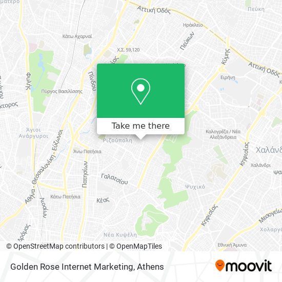 Golden Rose Internet Marketing map