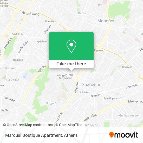 Marousi Boutique Apartment map