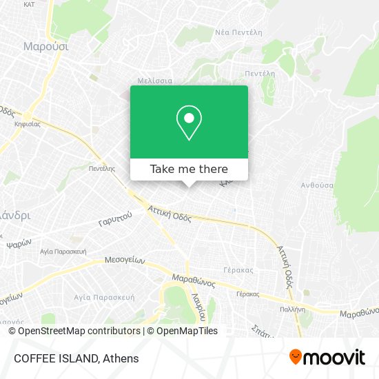 COFFEE ISLAND map