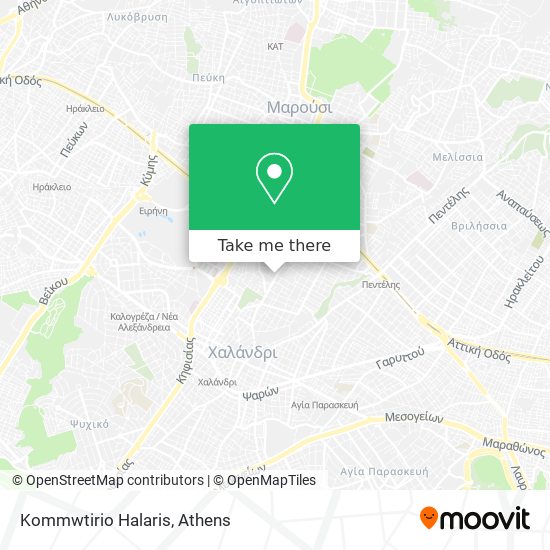 Kommwtirio Halaris map