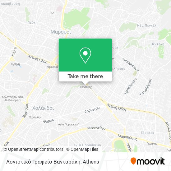 Λογιστικό Γραφείο Βανταράκη map
