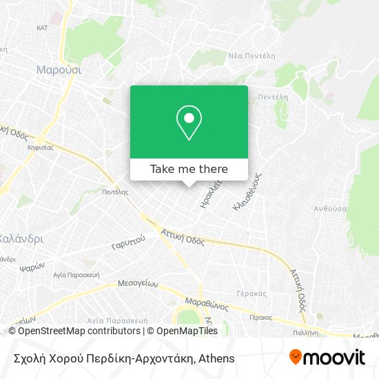 Σχολή Χορού Περδίκη-Αρχοντάκη map