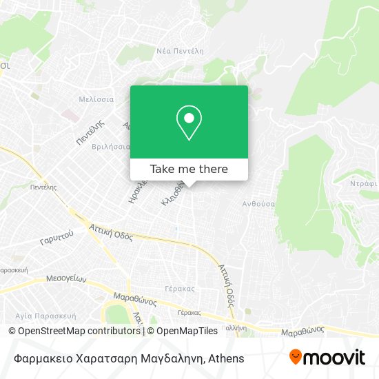 Φαρμακειο Χαρατσαρη Μαγδαληνη map