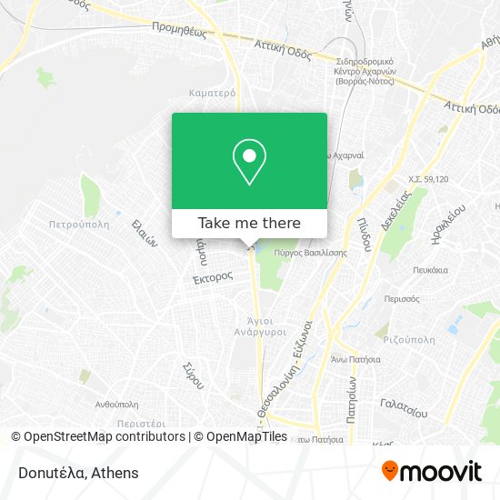 Donutέλα map