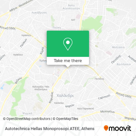 Autotechnica Hellas Monoprosopi ATEE map
