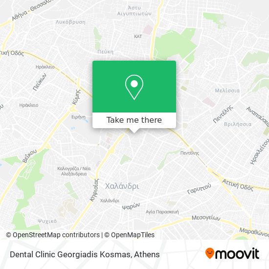 Dental Clinic Georgiadis Kosmas map