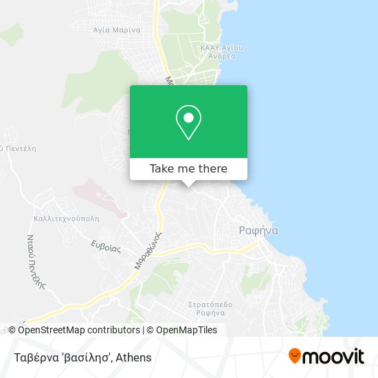 Ταβέρνα 'βασίλησ' map