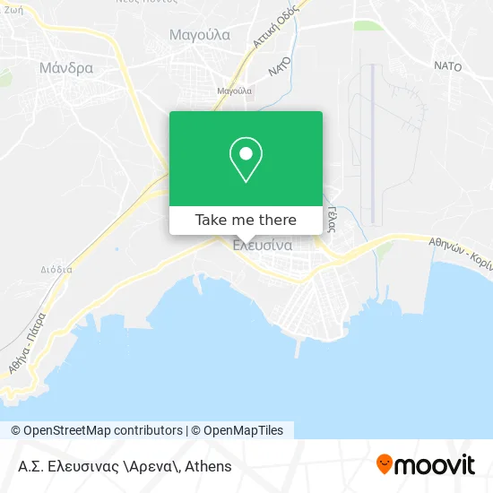 Α.Σ. Ελευσινας \Αρενα\ map