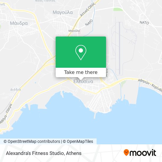 Alexandra's Fitness Studio map
