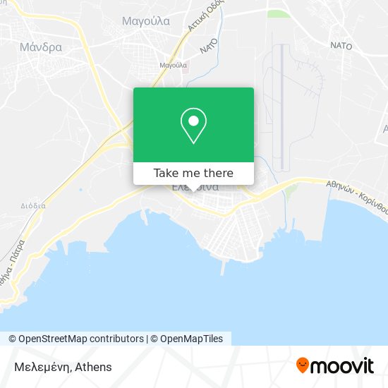 Μελεμένη map