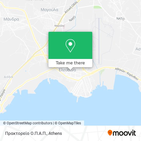 Πρακτορείο Ο.Π.Α.Π. map