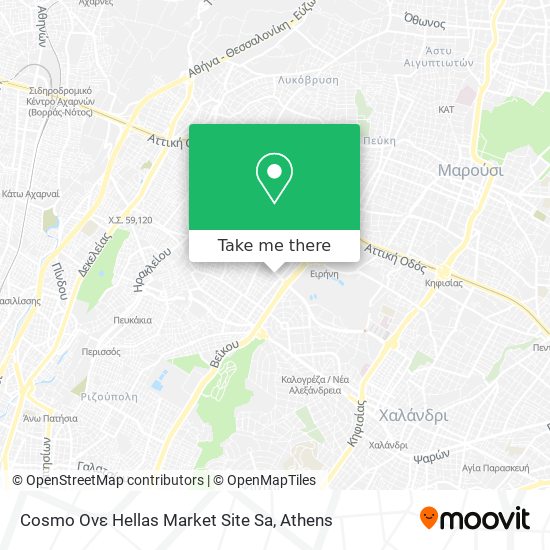 Cosmo Ονε Hellas Market Site Sa map