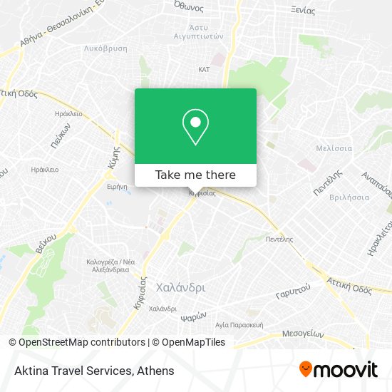 Αktina Travel Services map