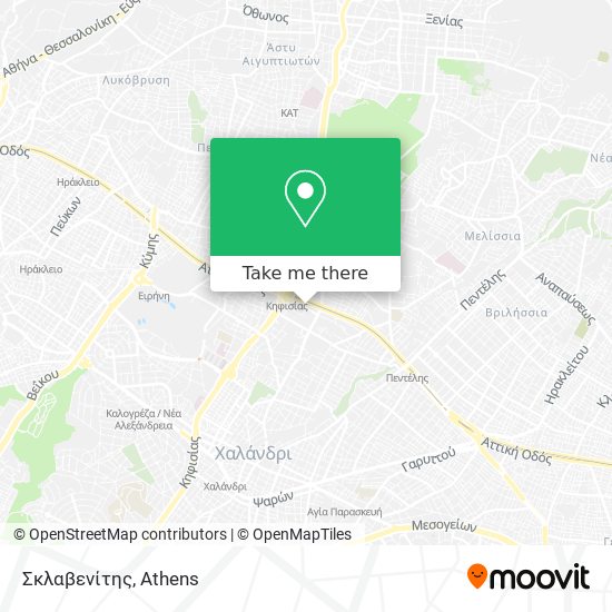 Σκλαβενίτης map