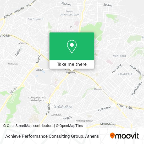 Achieve Performance Consulting Group map