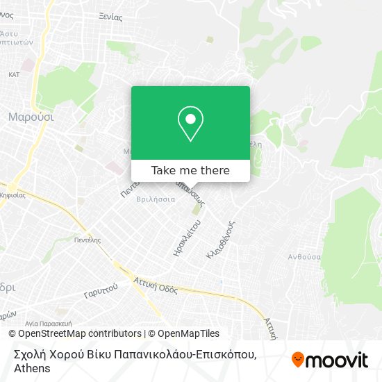 Σχολή Χορού Βίκυ Παπανικολάου-Επισκόπου map