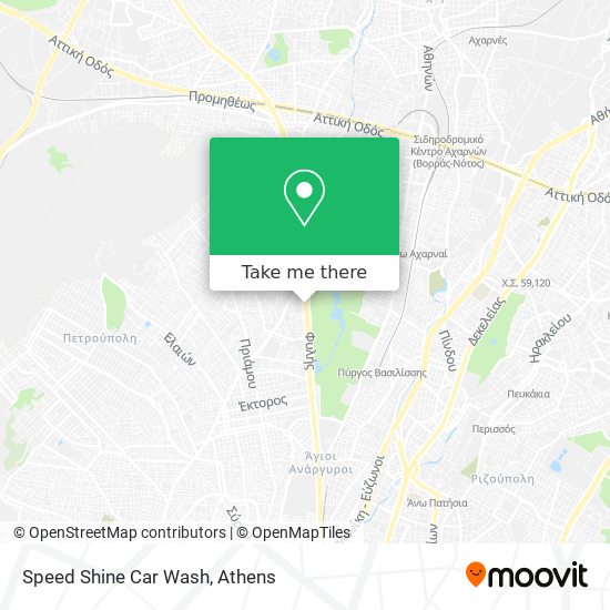 Speed Shine Car Wash map
