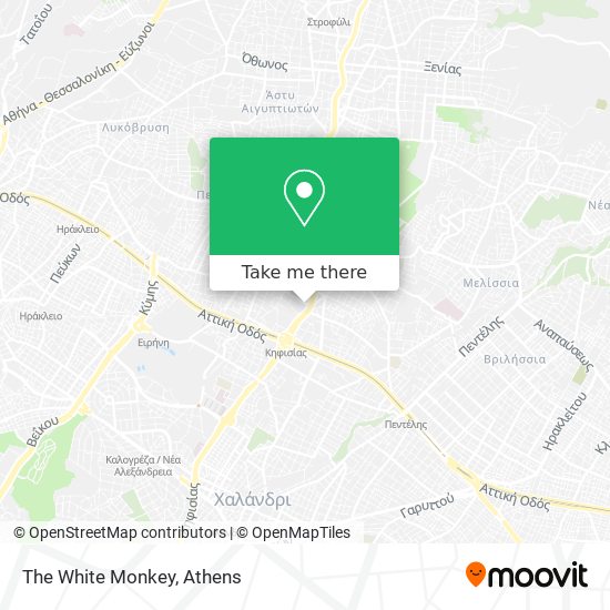 The White Monkey map