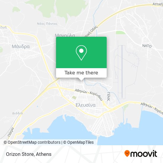 Orizon Store map