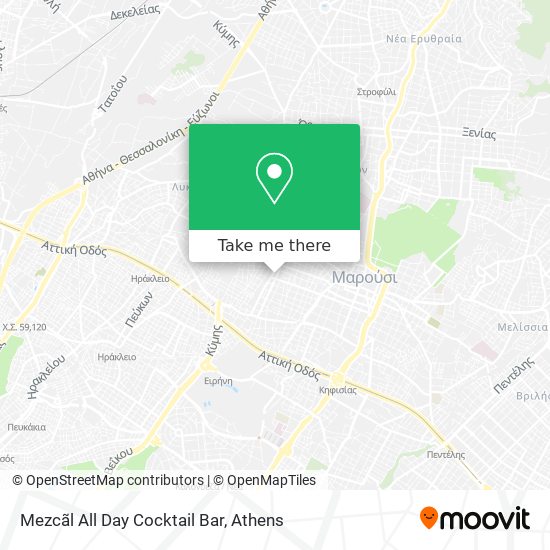 Mezcãl All Day Cocktail Bar map