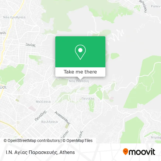 Ι.Ν. Αγίας Παρασκευής map