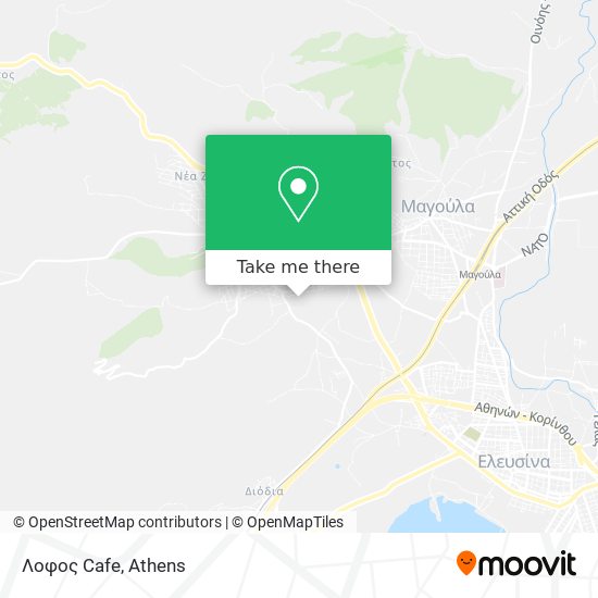 Λοφος Cafe map