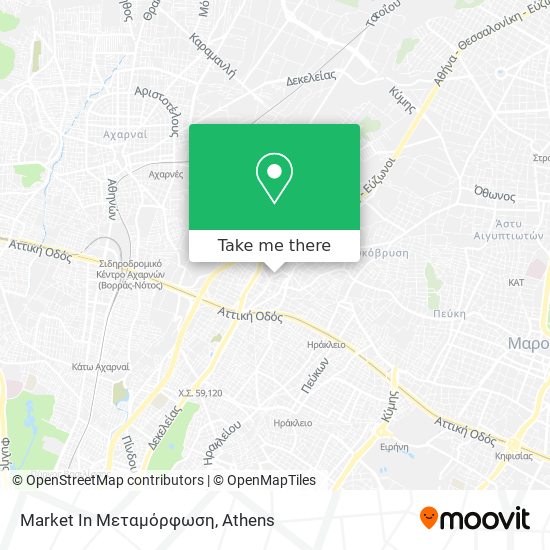 Market In Μεταμόρφωση map