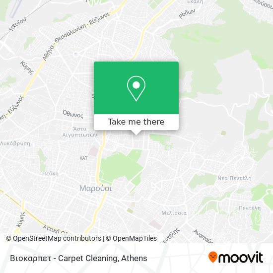 Βιοκαρπετ - Carpet Cleaning map