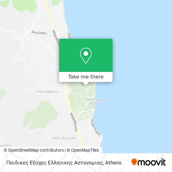 Παιδικες Εξοχες Ελληνικης Αστυνομιας map