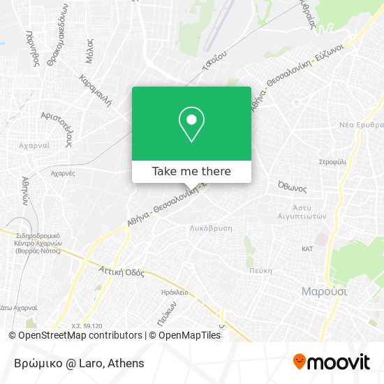 Βρώμικο @ Laro map