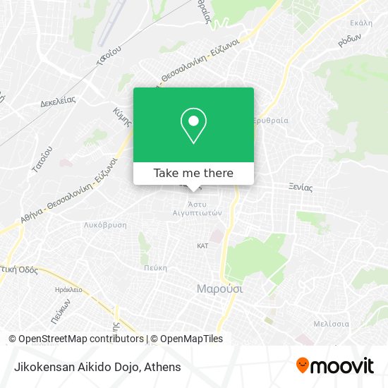 Jikokensan Aikido Dojo map