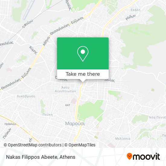 Nakas Filippos Abeete map