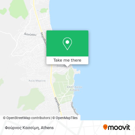 Φούρνος Κασσίμη map