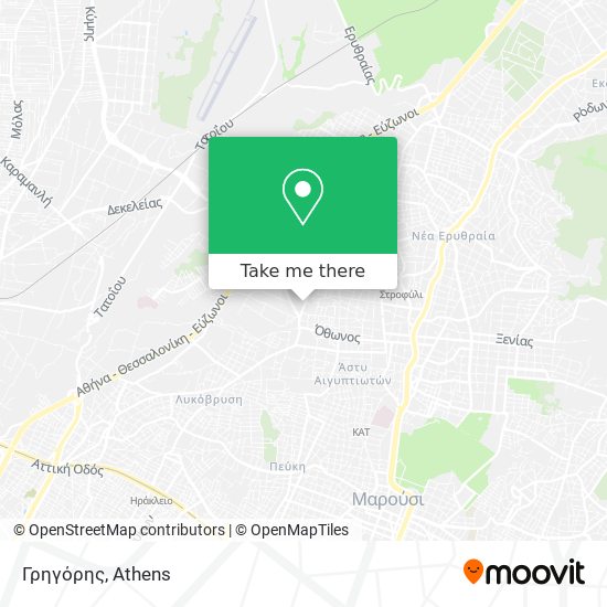 Γρηγόρης map