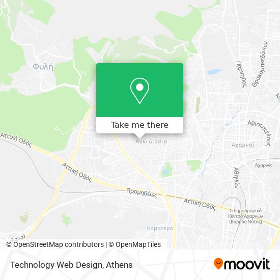 Technology Web Design map