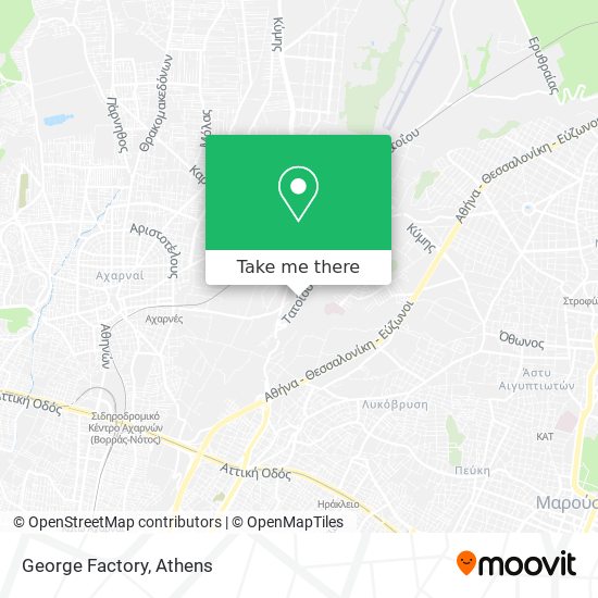George Factory map