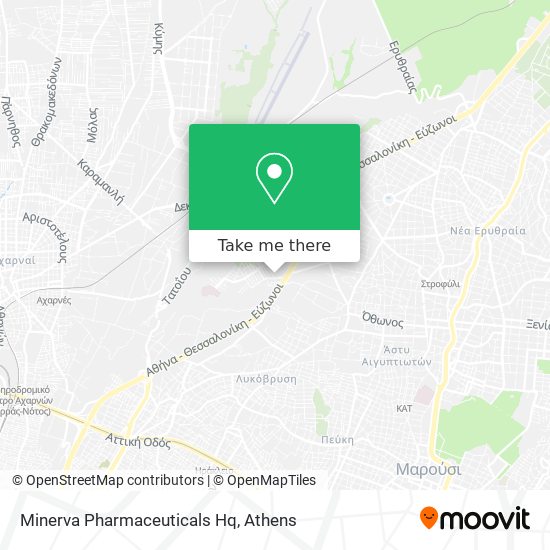 Minerva Pharmaceuticals Hq map