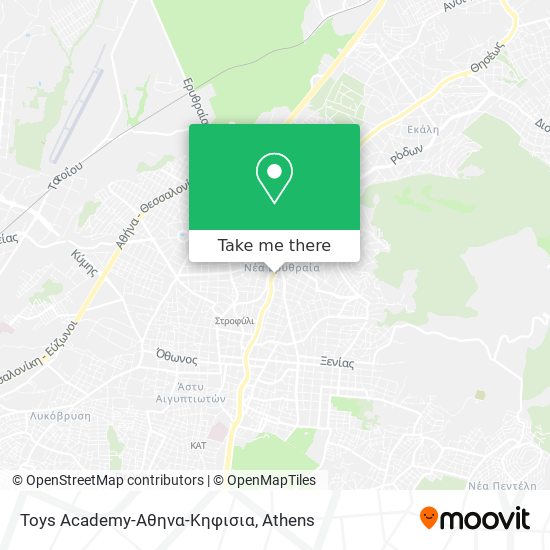 Toys Academy-Αθηνα-Κηφισια map