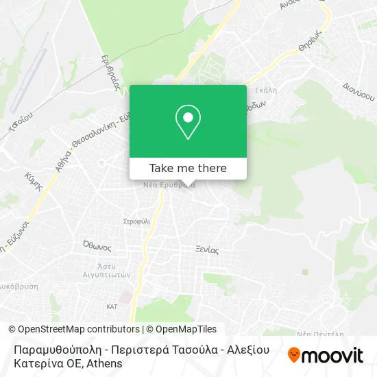 Παραμυθούπολη - Περιστερά Τασούλα - Αλεξίου Κατερίνα ΟΕ map