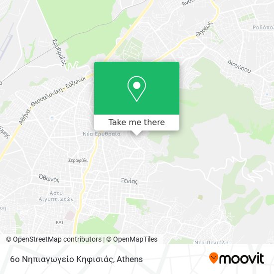 6ο Νηπιαγωγείο Κηφισιάς map