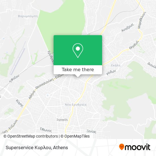 Superservice Κυρλου map