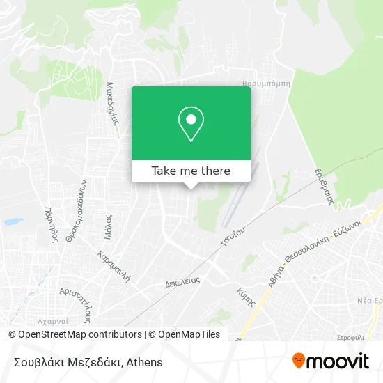 Σουβλάκι Μεζεδάκι map